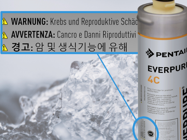 Il WARNING sulle nuove etichette Everpure: Rischio Cancro e Sterilità