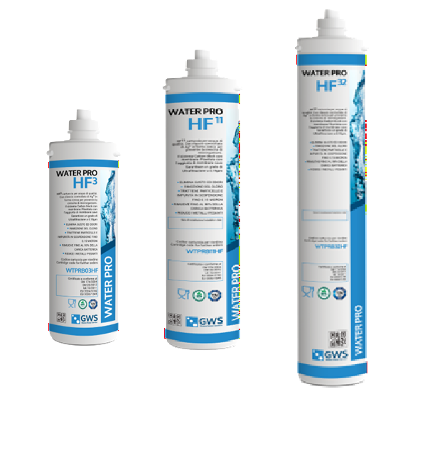 Filtri a baionetta con membrane cave