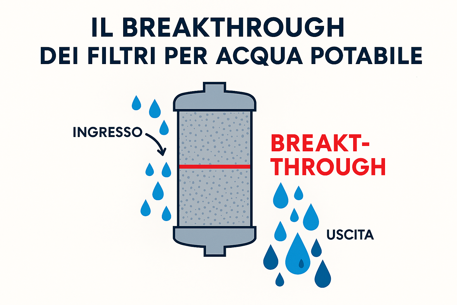 Punto di Breakthrough nei Filtri Acqua: Cos’è e perché è cruciale (Focus PFAS)